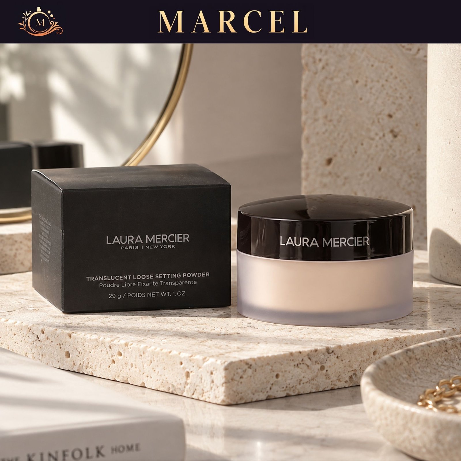 Laura Mercier Translucent Loose Setting Powder - Translucent - Gambar 3